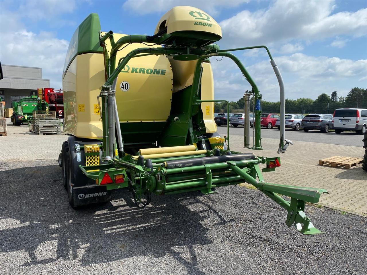 Krone CV 150 XC x-treme - Silindirik balya makinesi: fotoğraf 3 Krone CV 150 XC x-treme - Silindirik balya makinesi: fotoğraf 3