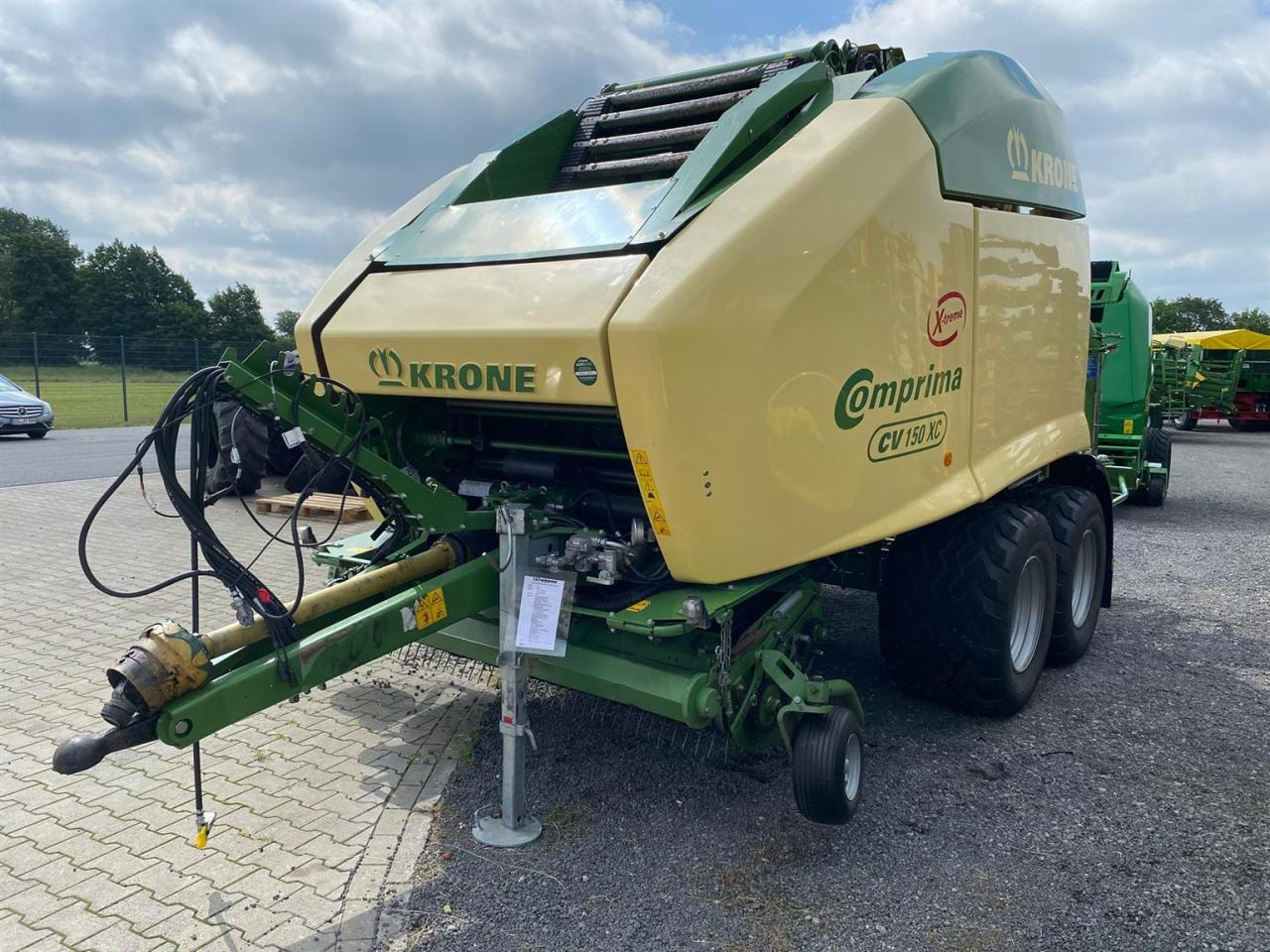 Krone CV 150 XC x-treme - Silindirik balya makinesi: fotoğraf 4 Krone CV 150 XC x-treme - Silindirik balya makinesi: fotoğraf 4