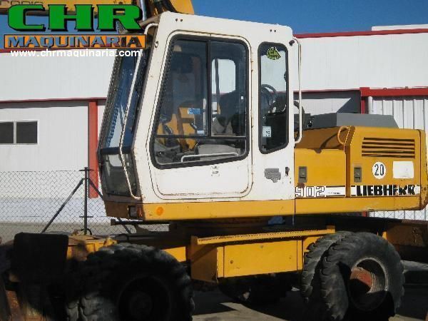 Liebherr 902 - Tekerlekli ekskavatör: fotoğraf 1 Liebherr 902 - Tekerlekli ekskavatör: fotoğraf 1