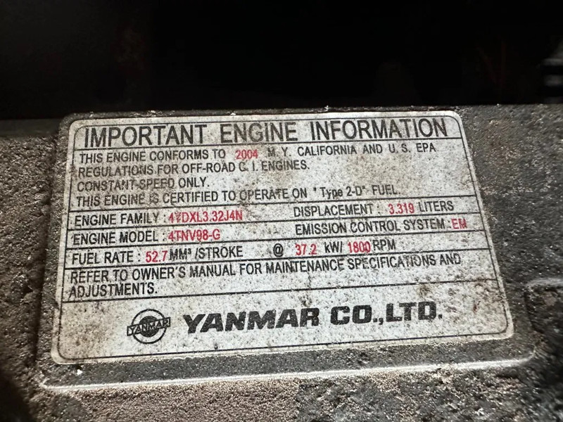 Elektrikli jeneratör Atlas-Copco QAS 38 Yanmar Mecc Alte Spa 40 kVA Silent generatorset: fotoğraf 12