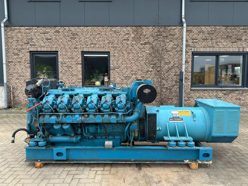 Baudouin DNP12SI Leroy Somer 400 kVA noodstroom generatorset 317 hours - Elektrikli jeneratör: fotoğraf 1 Baudouin DNP12SI Leroy Somer 400 kVA noodstroom generatorset 317 hours - Elektrikli jeneratör: fotoğraf 1