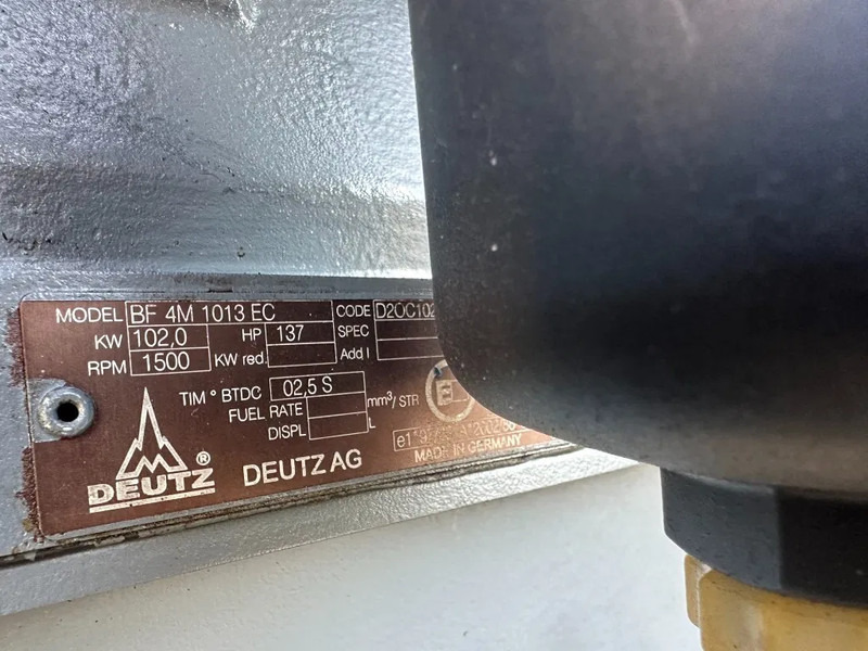 Deutz BF4M 1013 EC Leroy Somer 115 kVA generatorset - Elektrikli jeneratör: fotoğraf 3 Deutz BF4M 1013 EC Leroy Somer 115 kVA generatorset - Elektrikli jeneratör: fotoğraf 3