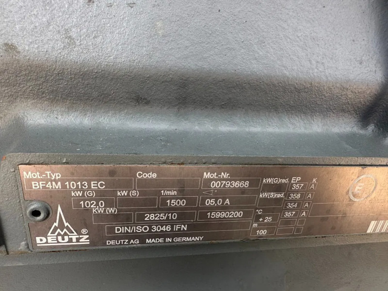 Deutz BF4M 1013 EC Mecc Alte Spa 105 kVA noodstroom generatorset met ATS Automatische Netovername - Elektrikli jeneratör: fotoğraf 4 Deutz BF4M 1013 EC Mecc Alte Spa 105 kVA noodstroom generatorset met ATS Automatische Netovername - Elektrikli jeneratör: fotoğraf 4