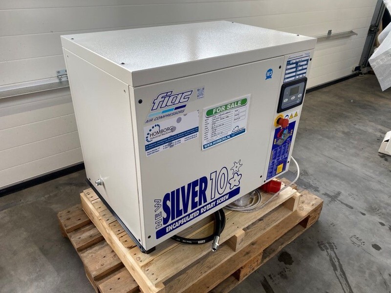 Fiac New Silver 10 Silent 7.5 kW 860 L / min 10 bar Elektrische Schroefcompressor - Hava kompresörü: fotoğraf 5 Fiac New Silver 10 Silent 7.5 kW 860 L / min 10 bar Elektrische Schroefcompressor - Hava kompresörü: fotoğraf 5