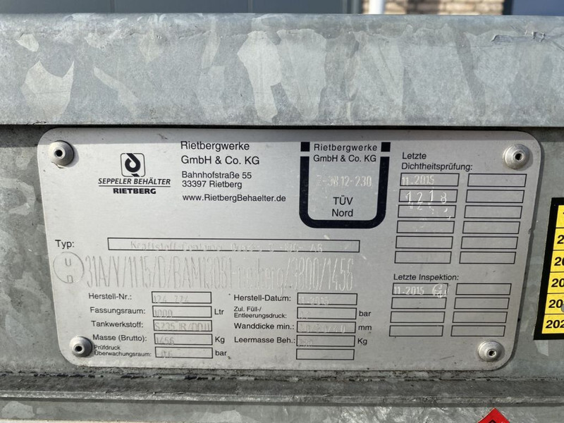 IBC Rietberg 1000 liter IBC Dieseltank Gegalvaniseerd - Depolama tankı: fotoğraf 5 IBC Rietberg 1000 liter IBC Dieseltank Gegalvaniseerd - Depolama tankı: fotoğraf 5