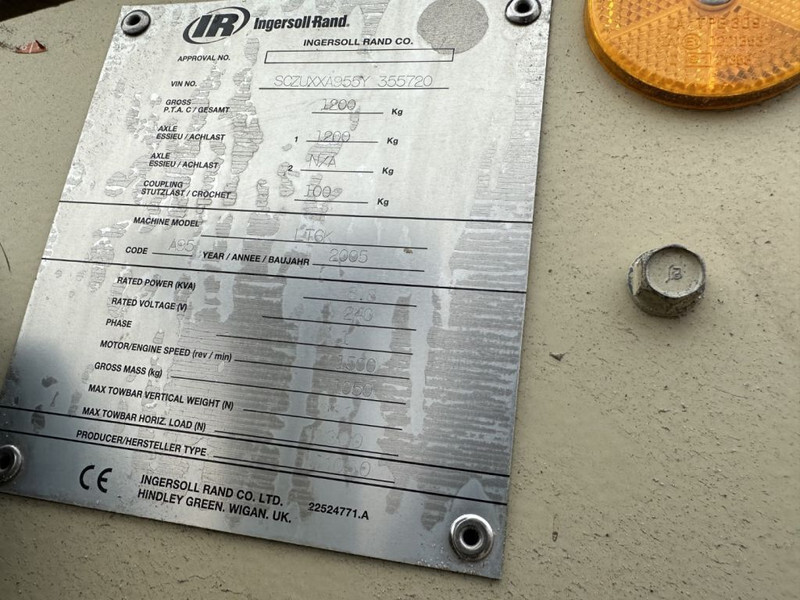 Ingersoll Rand LT6K Kubota 6 kVA Mobiele Lichtmast Aggregaat Light Tower - Aydınlatma kulesi: fotoğraf 4 Ingersoll Rand LT6K Kubota 6 kVA Mobiele Lichtmast Aggregaat Light Tower - Aydınlatma kulesi: fotoğraf 4