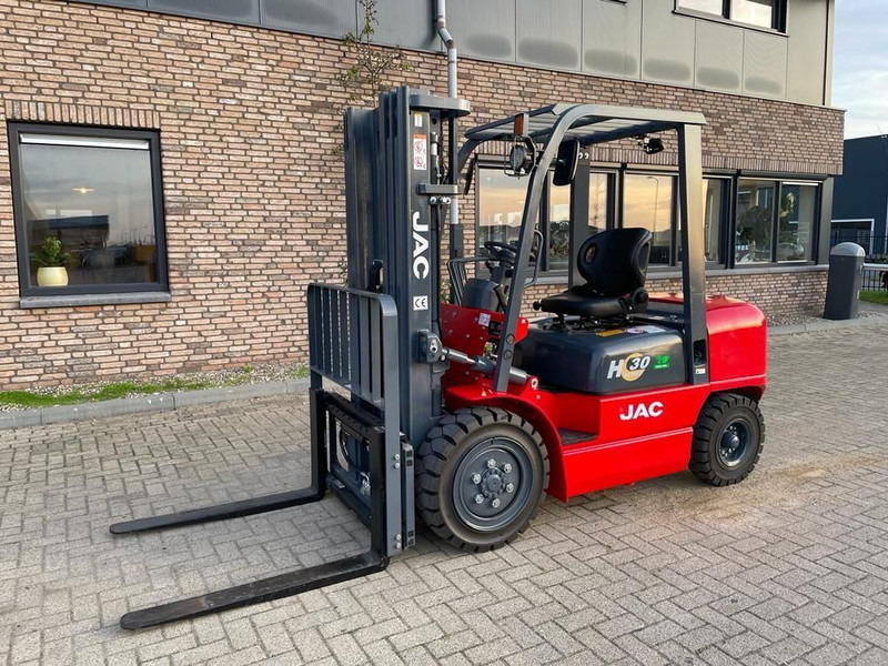 Isuzu JAC CPCD30 3 ton Triplex Freelift Sideshift Diesel Heftruck New ! - Dizel forklift: fotoğraf 2 Isuzu JAC CPCD30 3 ton Triplex Freelift Sideshift Diesel Heftruck New ! - Dizel forklift: fotoğraf 2