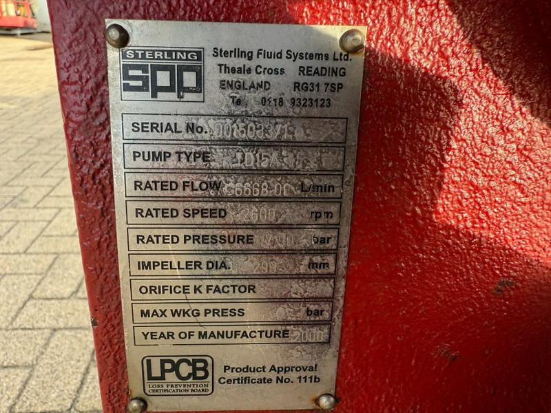 Iveco 8061 SPP 400 m3 / h 16 bar Diesel Waterpompset Waterpump - Su pompasi: fotoğraf 3 Iveco 8061 SPP 400 m3 / h 16 bar Diesel Waterpompset Waterpump - Su pompasi: fotoğraf 3