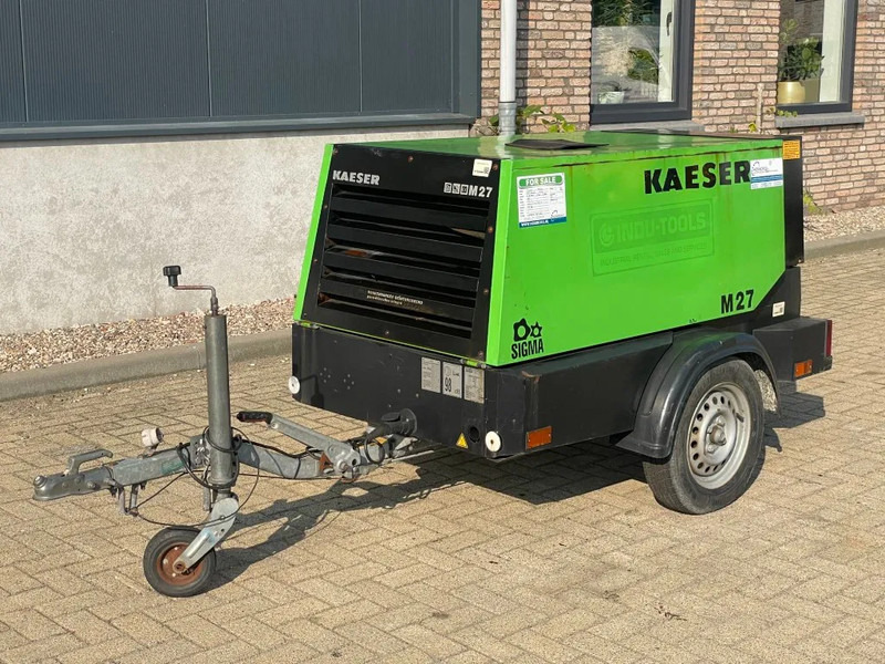 Kaeser M27 Kubota 2,7 m3 / min 7 Bar 18 kW Mobiele Silent Diesel Compressor - Hava kompresörü: fotoğraf 2 Kaeser M27 Kubota 2,7 m3 / min 7 Bar 18 kW Mobiele Silent Diesel Compressor - Hava kompresörü: fotoğraf 2