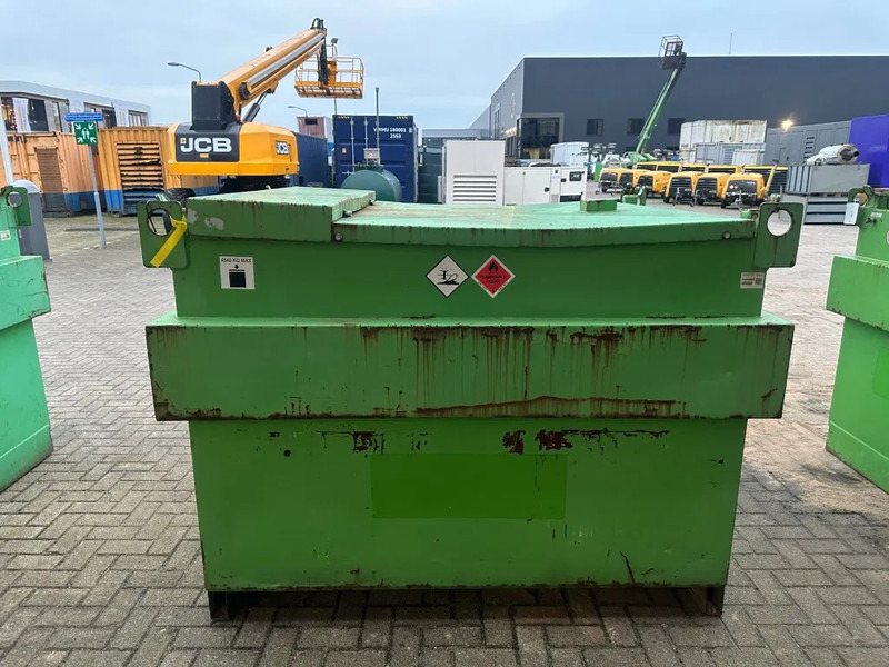 Depolama tankı Kiwa IBC Steenbergen 2000 liter Dieseltank met handpomp Milieutank: fotoğraf 13 Depolama tankı Kiwa IBC Steenbergen 2000 liter Dieseltank met handpomp Milieutank: fotoğraf 13