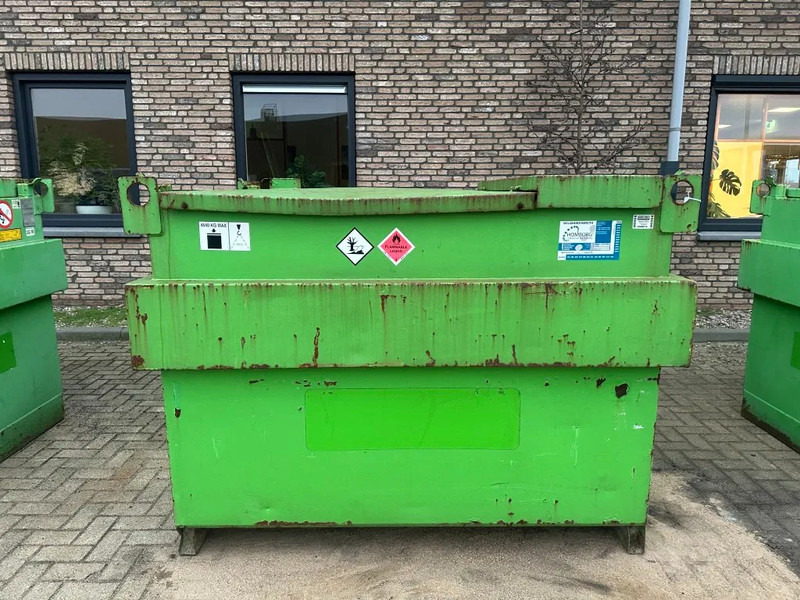 Kiwa IBC Steenbergen 2000 liter Dieseltank met handpomp Milieutank - Depolama tankı: fotoğraf 1 Kiwa IBC Steenbergen 2000 liter Dieseltank met handpomp Milieutank - Depolama tankı: fotoğraf 1