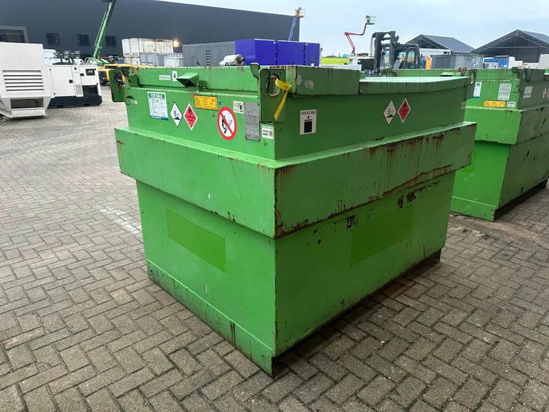 Depolama tankı Kiwa IBC Steenbergen 2000 liter Dieseltank met handpomp Milieutank: fotoğraf 15 Depolama tankı Kiwa IBC Steenbergen 2000 liter Dieseltank met handpomp Milieutank: fotoğraf 15