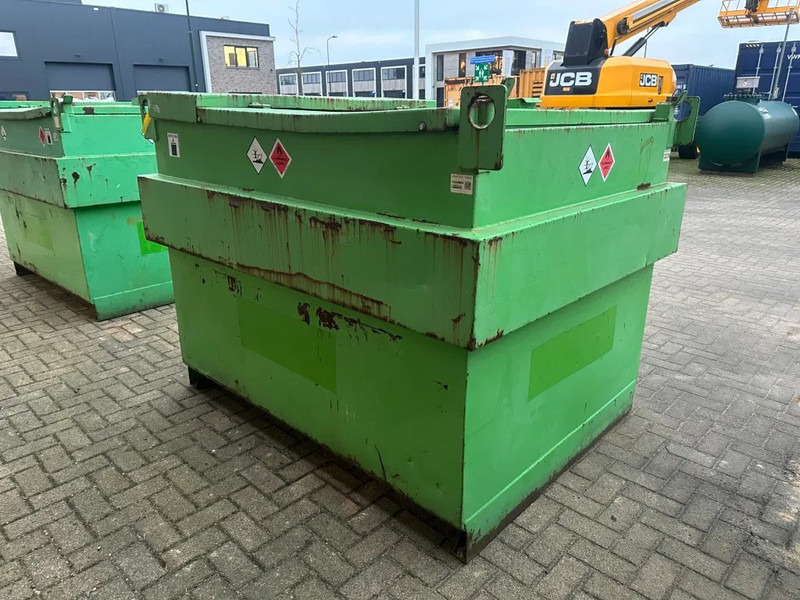 Depolama tankı Kiwa IBC Steenbergen 2000 liter Dieseltank met handpomp Milieutank: fotoğraf 11 Depolama tankı Kiwa IBC Steenbergen 2000 liter Dieseltank met handpomp Milieutank: fotoğraf 11