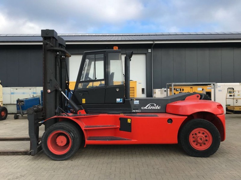 Linde H160 16 ton Diesel Sideshift Positioner Heftruck - Dizel forklift: fotoğraf 1 Linde H160 16 ton Diesel Sideshift Positioner Heftruck - Dizel forklift: fotoğraf 1