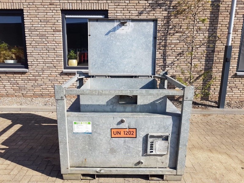 OTTO 1000 liter dieseltank IBC Gegalvaniseerd as New ! - Depolama tankı: fotoğraf 3 OTTO 1000 liter dieseltank IBC Gegalvaniseerd as New ! - Depolama tankı: fotoğraf 3