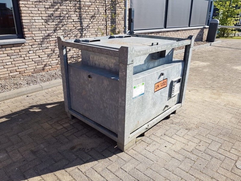 OTTO 1000 liter dieseltank IBC Gegalvaniseerd as New ! - Depolama tankı: fotoğraf 2 OTTO 1000 liter dieseltank IBC Gegalvaniseerd as New ! - Depolama tankı: fotoğraf 2