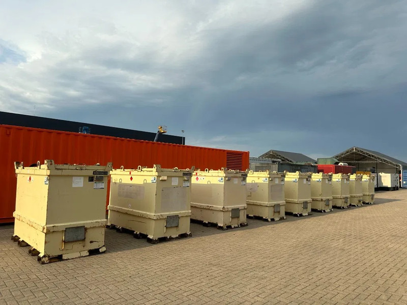 Yük konteyner Tolsma Kiwa IBC 3000 liter Dieseltank met 230 Volt pompset: fotoğraf 11