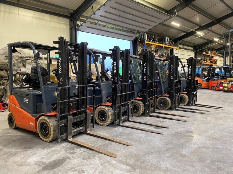 Toyota 2 ton Traigo 20 Duplex Freelift Sideshift Elektra Heftruck - Elektrikli forklift: fotoğraf 3 Toyota 2 ton Traigo 20 Duplex Freelift Sideshift Elektra Heftruck - Elektrikli forklift: fotoğraf 3
