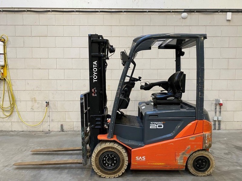 Toyota 2 ton Traigo 20 Duplex Sideshift Elektra Heftruck - Elektrikli forklift: fotoğraf 1 Toyota 2 ton Traigo 20 Duplex Sideshift Elektra Heftruck - Elektrikli forklift: fotoğraf 1