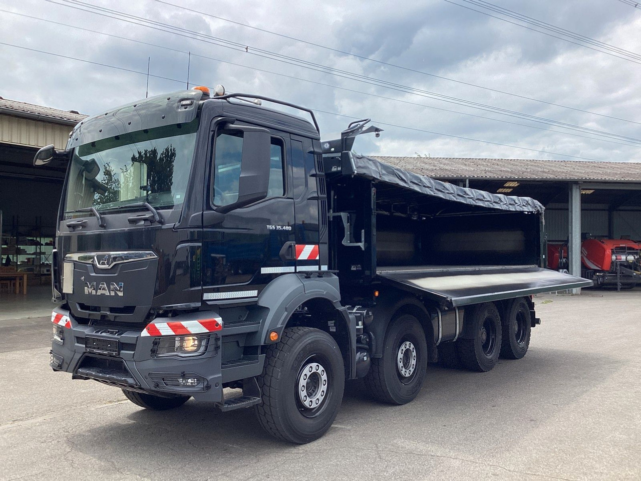 MAN TGS 35.480 8x4 BB CH Bordmatik Meiller - Damperli kamyon: fotoğraf 1 MAN TGS 35.480 8x4 BB CH Bordmatik Meiller - Damperli kamyon: fotoğraf 1