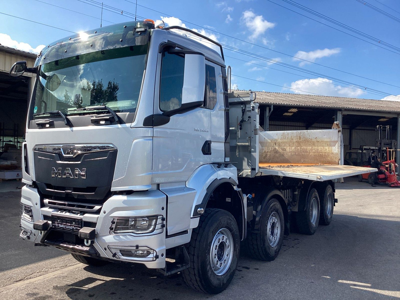 MAN TGS 35.520 8x4 Intarder Meiller Bordmatik Hendri - Damperli kamyon: fotoğraf 1 MAN TGS 35.520 8x4 Intarder Meiller Bordmatik Hendri - Damperli kamyon: fotoğraf 1