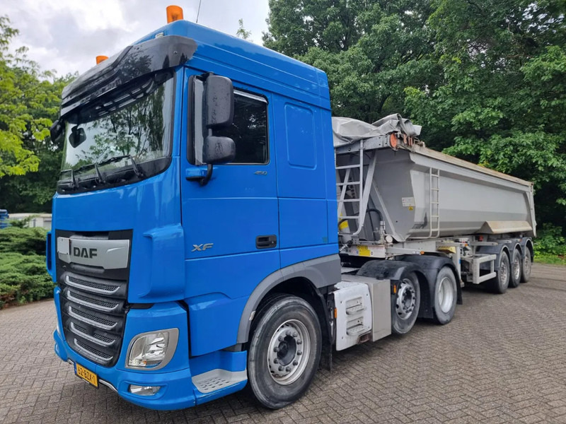 DAF XF 450 LOW KM!! DAF XF450 + STAS S300CX KIPPER - Çekici: fotoğraf 1 DAF XF 450 LOW KM!! DAF XF450 + STAS S300CX KIPPER - Çekici: fotoğraf 1