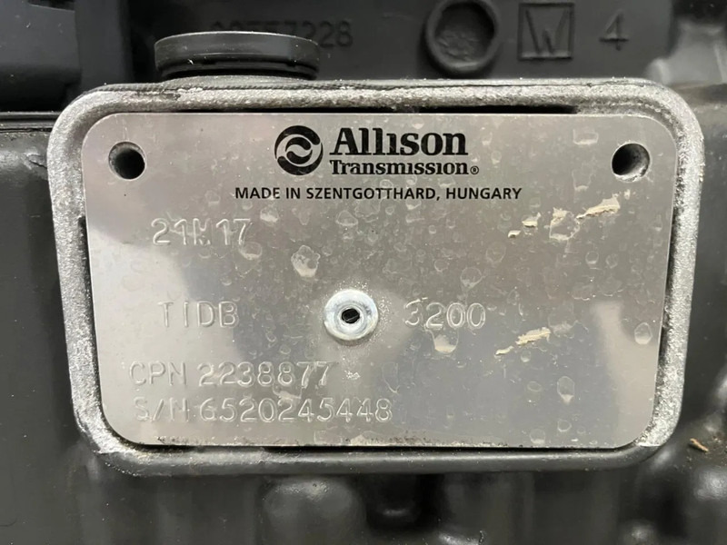 DAF Allison3200 - Vites kutusu - Kamyon: fotoğraf 5 DAF Allison3200 - Vites kutusu - Kamyon: fotoğraf 5