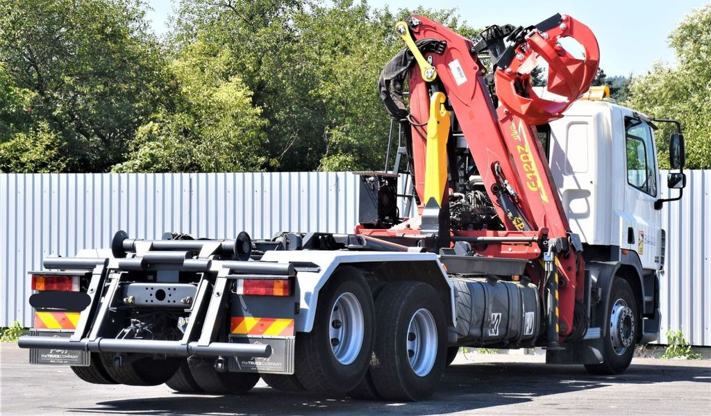 Vinçli kamyon, Kancalı yükleyici kamyon DAF CF 85.340 * ABROLLKIPPER + KRAN * TOP: fotoğraf 7