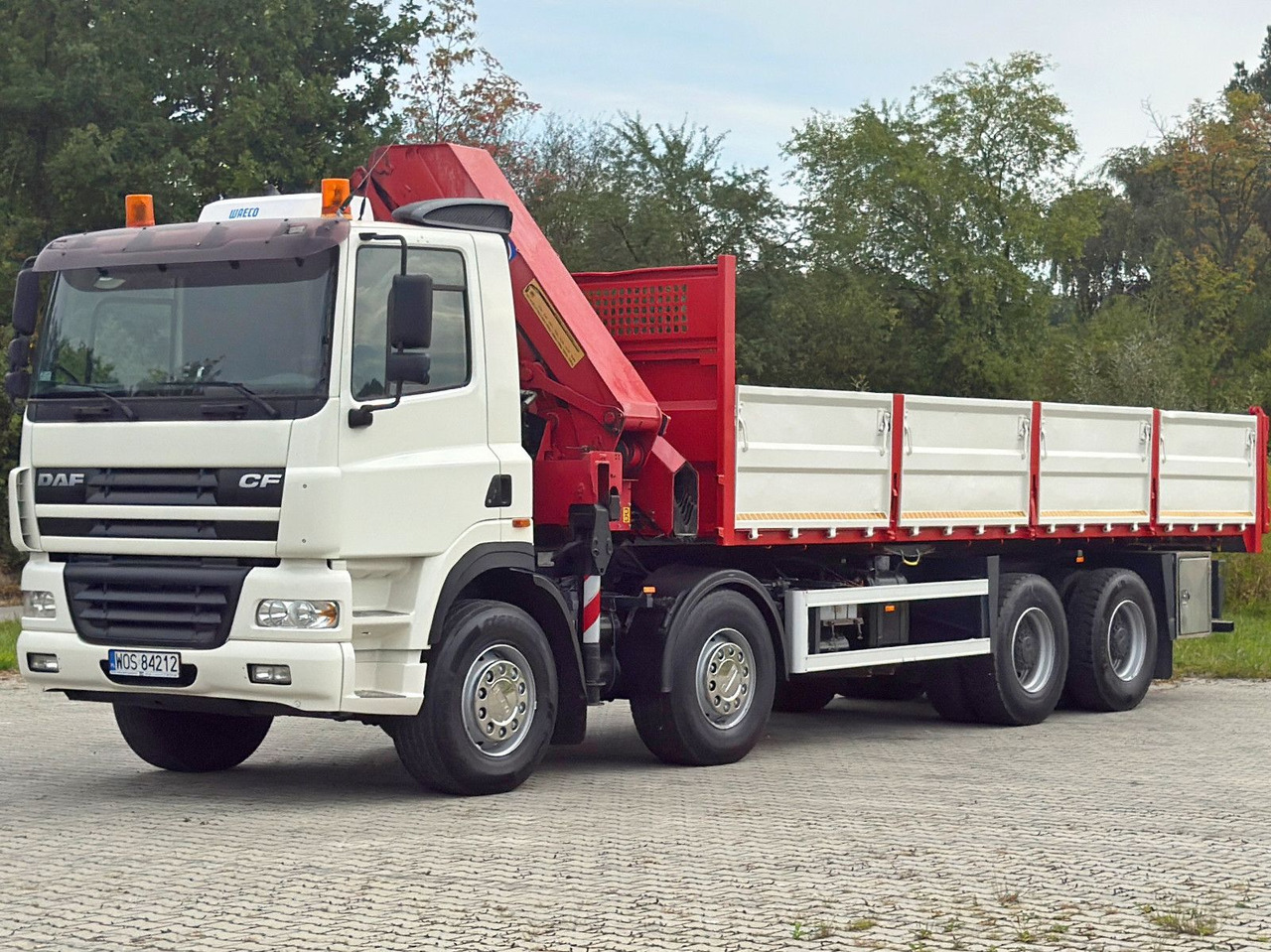 DAF CF 85.380 * HMF 2823 K6 (B3) + FUNK * 8x4 * TOP - Damperli kamyon, Vinçli kamyon: fotoğraf 4 DAF CF 85.380 * HMF 2823 K6 (B3) + FUNK * 8x4 * TOP - Damperli kamyon, Vinçli kamyon: fotoğraf 4