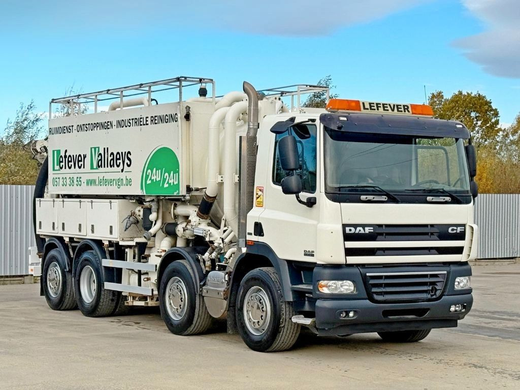 DAF CF 85.410 * Saug und Spülwagen +FUNK - Vidanjör: fotoğraf 1 DAF CF 85.410 * Saug und Spülwagen +FUNK - Vidanjör: fotoğraf 1