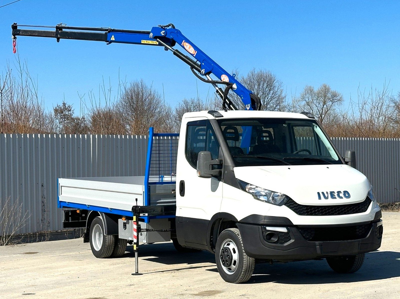 Iveco DAILY 35-150 * Pritsche 3,50 m + PM SERIE 3.5 - Açık kasa kamyonet: fotoğraf 1 Iveco DAILY 35-150 * Pritsche 3,50 m + PM SERIE 3.5 - Açık kasa kamyonet: fotoğraf 1