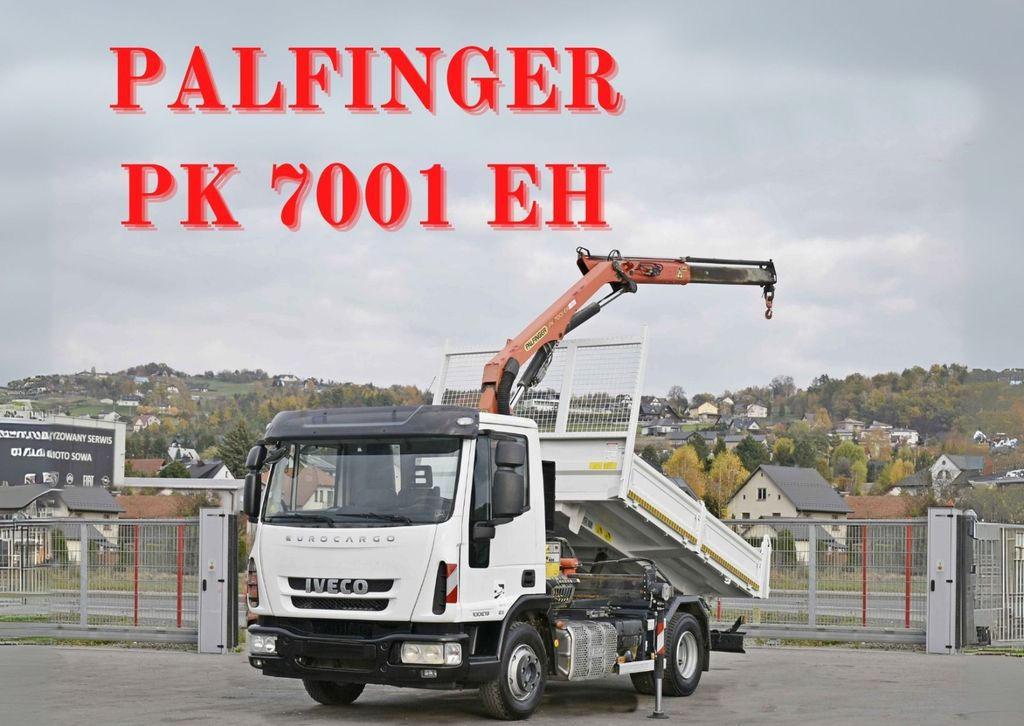 Iveco EUROCARGO 100E19 +PK 7001 H + FUNK * TOPZUSTAND - Vinçli kamyon, Damperli kamyon: fotoğraf 1 Iveco EUROCARGO 100E19 +PK 7001 H + FUNK * TOPZUSTAND - Vinçli kamyon, Damperli kamyon: fotoğraf 1
