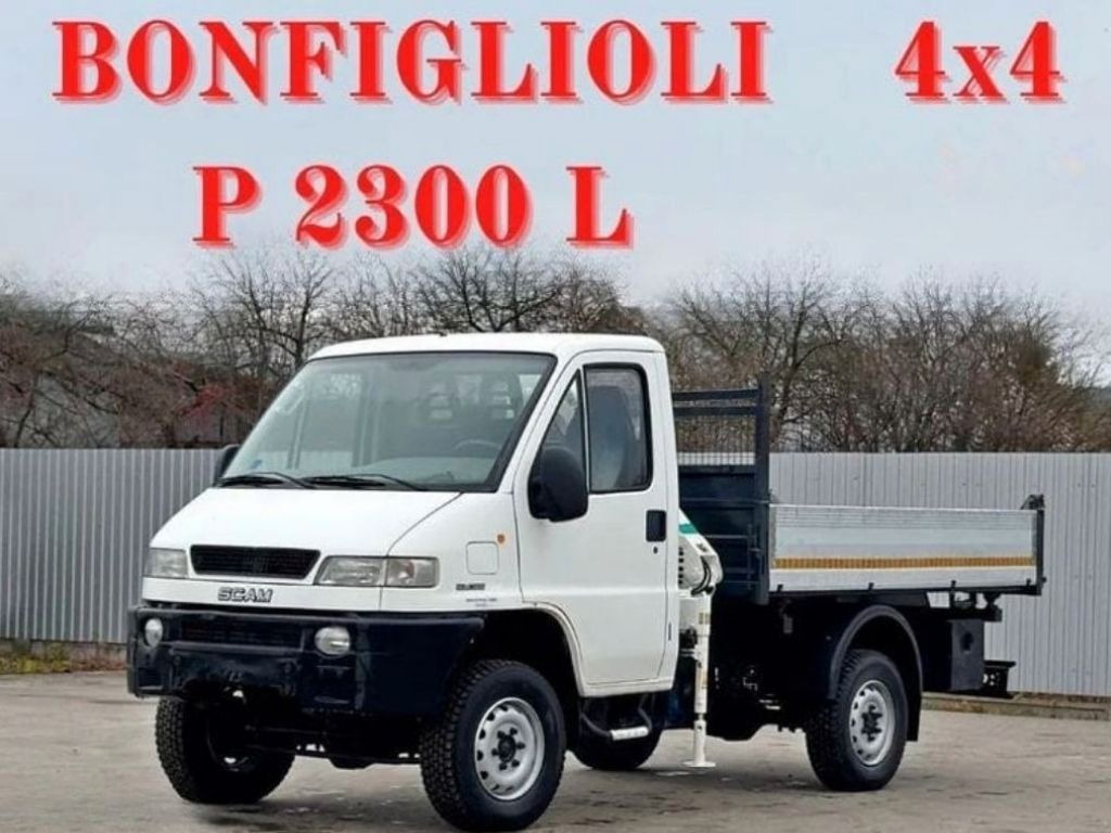 Iveco SCAM SM 35 *Pritsche 3,00m + KRAN - Vinçli kamyon: fotoğraf 1 Iveco SCAM SM 35 *Pritsche 3,00m + KRAN - Vinçli kamyon: fotoğraf 1