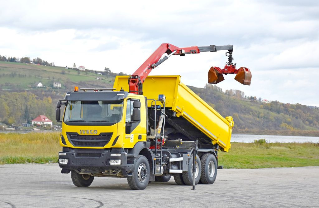 Iveco TRAKKER 360 * Kipper 4,90m* KRAN/FUNK*6x4 Iveco TRAKKER 360 * Kipper 4,90m* KRAN/FUNK*6x4 - Damperli kamyon, Vinçli kamyon: fotoğraf 2 Iveco TRAKKER 360 * Kipper 4,90m* KRAN/FUNK*6x4 Iveco TRAKKER 360 * Kipper 4,90m* KRAN/FUNK*6x4 - Damperli kamyon, Vinçli kamyon: fotoğraf 2