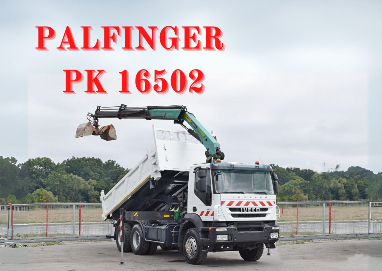Iveco TRAKKER 360 * Kipper 5,20m* PK 16502 / FUNK*6x4 - Damperli kamyon, Vinçli kamyon: fotoğraf 1 Iveco TRAKKER 360 * Kipper 5,20m* PK 16502 / FUNK*6x4 - Damperli kamyon, Vinçli kamyon: fotoğraf 1