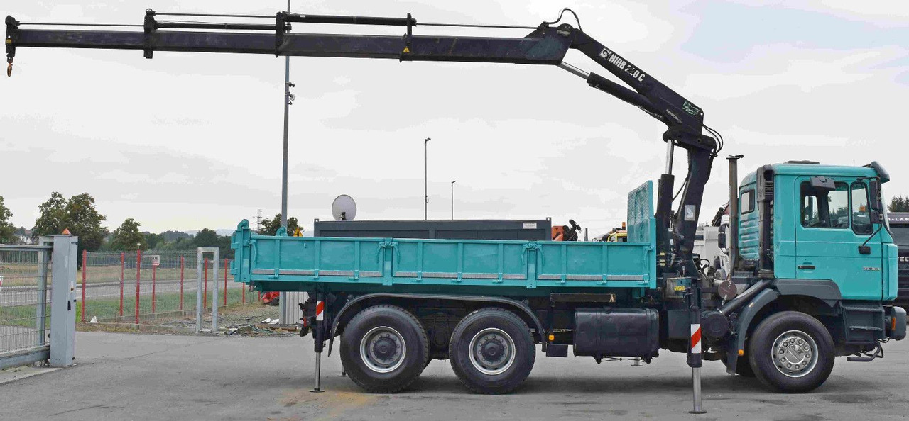 MAN 27-314 * HIAB 220 C - 3 + FUNK * 6x4 - Damperli kamyon, Vinçli kamyon: fotoğraf 5 MAN 27-314 * HIAB 220 C - 3 + FUNK * 6x4 - Damperli kamyon, Vinçli kamyon: fotoğraf 5
