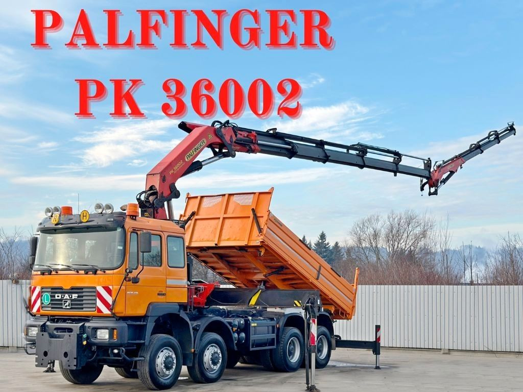 MAN 35.414 * PALFINGER PK 36002 +FUNK / 8x6 - Vinçli kamyon: fotoğraf 1 MAN 35.414 * PALFINGER PK 36002 +FUNK / 8x6 - Vinçli kamyon: fotoğraf 1