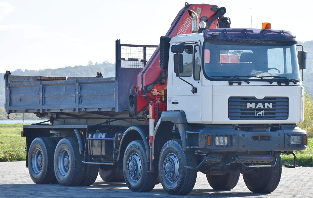 MAN 41.460 * KRAN * 8x8 ! TOPZUSTAND MAN 41.460 * KRAN * 8x8 ! TOPZUSTAND - Damperli kamyon, Vinçli kamyon: fotoğraf 3 MAN 41.460 * KRAN * 8x8 ! TOPZUSTAND MAN 41.460 * KRAN * 8x8 ! TOPZUSTAND - Damperli kamyon, Vinçli kamyon: fotoğraf 3