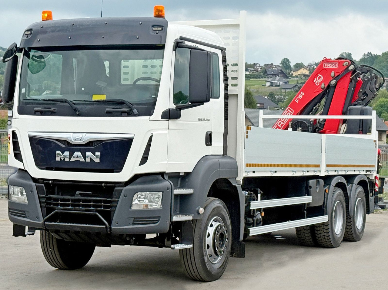 MAN TGS 26.360* FASSI F195A.2.24 / FUNK * 6x4 * TOP - Vinçli kamyon: fotoğraf 4 MAN TGS 26.360* FASSI F195A.2.24 / FUNK * 6x4 * TOP - Vinçli kamyon: fotoğraf 4
