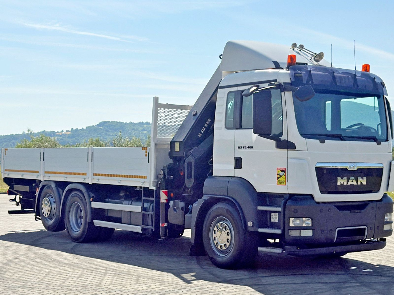 MAN TGS 26.400 * HIAB 322 EP-5 HIDUO + FUNK* TOP - Vinçli kamyon: fotoğraf 3 MAN TGS 26.400 * HIAB 322 EP-5 HIDUO + FUNK* TOP - Vinçli kamyon: fotoğraf 3