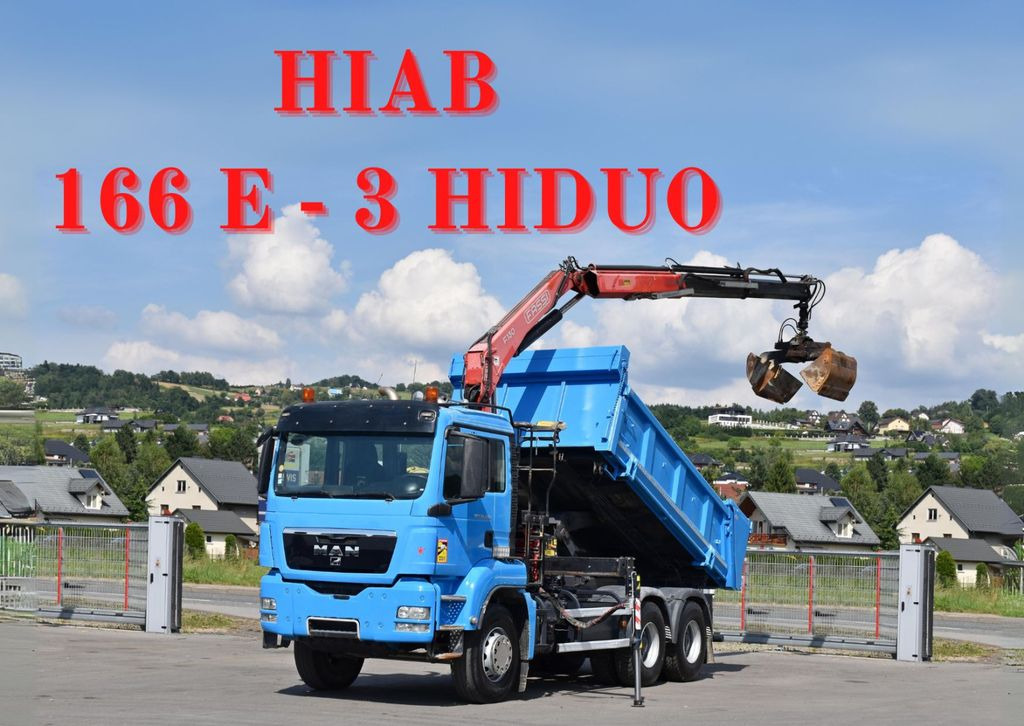 MAN TGS 26.400 Kipper 4,60m*PK F130A.22 + FUNK/6x4 - Damperli kamyon, Vinçli kamyon: fotoğraf 1 MAN TGS 26.400 Kipper 4,60m*PK F130A.22 + FUNK/6x4 - Damperli kamyon, Vinçli kamyon: fotoğraf 1
