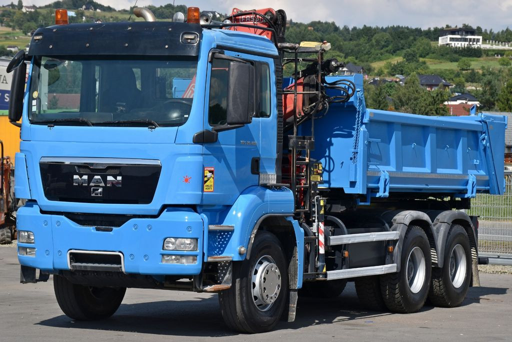 MAN TGS 26.400 Kipper 4,60m*PK F130A.22 + FUNK/6x4 - Vinçli kamyon, Damperli kamyon: fotoğraf 5 MAN TGS 26.400 Kipper 4,60m*PK F130A.22 + FUNK/6x4 - Vinçli kamyon, Damperli kamyon: fotoğraf 5