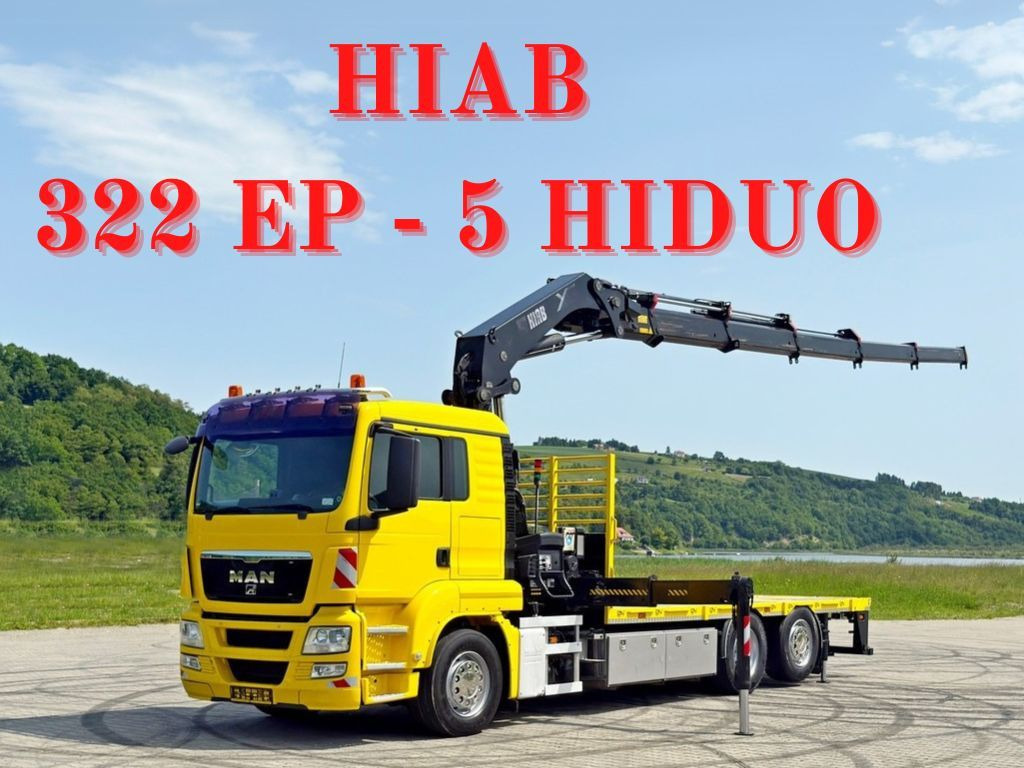 MAN TGS 26.440 * HIAB 322 EP - 5 HIDUO/ FUNK * TOP MAN TGS 26.440 * HIAB 322 EP - 5 HIDUO/ FUNK * TOP - Vinçli kamyon, Sal/ Açık kasa kamyon: fotoğraf 1 MAN TGS 26.440 * HIAB 322 EP - 5 HIDUO/ FUNK * TOP MAN TGS 26.440 * HIAB 322 EP - 5 HIDUO/ FUNK * TOP - Vinçli kamyon, Sal/ Açık kasa kamyon: fotoğraf 1