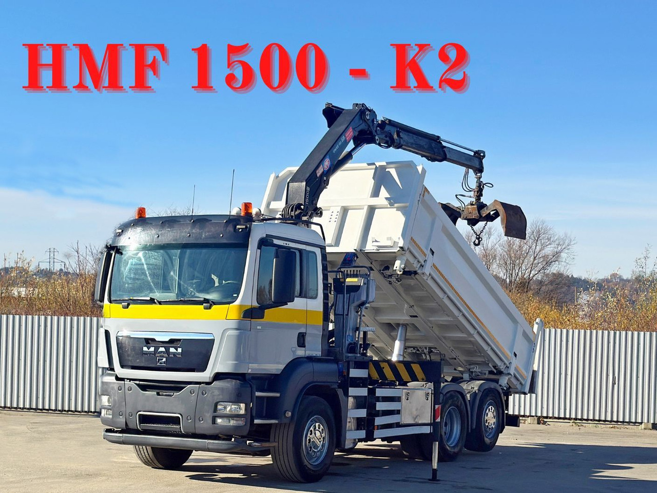 MAN TGS 28.320 * HMF 1500 - K2 * TOPZUSTAND - Vinçli kamyon: fotoğraf 1 MAN TGS 28.320 * HMF 1500 - K2 * TOPZUSTAND - Vinçli kamyon: fotoğraf 1