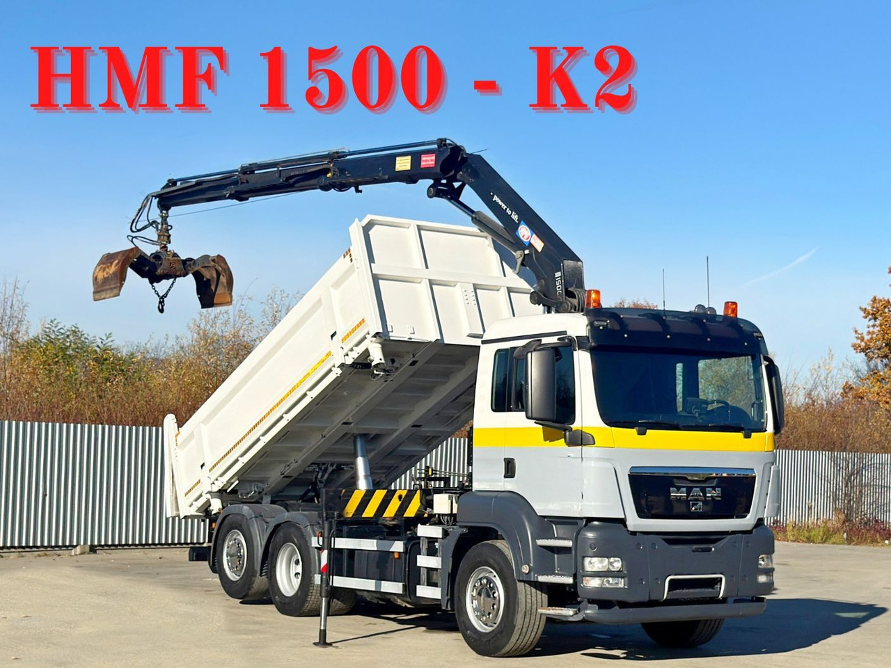 MAN TGS 28.320 * HMF 1500 - K2 * TOPZUSTAND - Vinçli kamyon: fotoğraf 1 MAN TGS 28.320 * HMF 1500 - K2 * TOPZUSTAND - Vinçli kamyon: fotoğraf 1