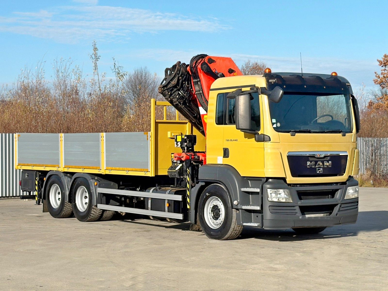 MAN TGS 28.440 Pritsche 6,55* PALFINGER PK 4502 - Vinçli kamyon: fotoğraf 3 MAN TGS 28.440 Pritsche 6,55* PALFINGER PK 4502 - Vinçli kamyon: fotoğraf 3
