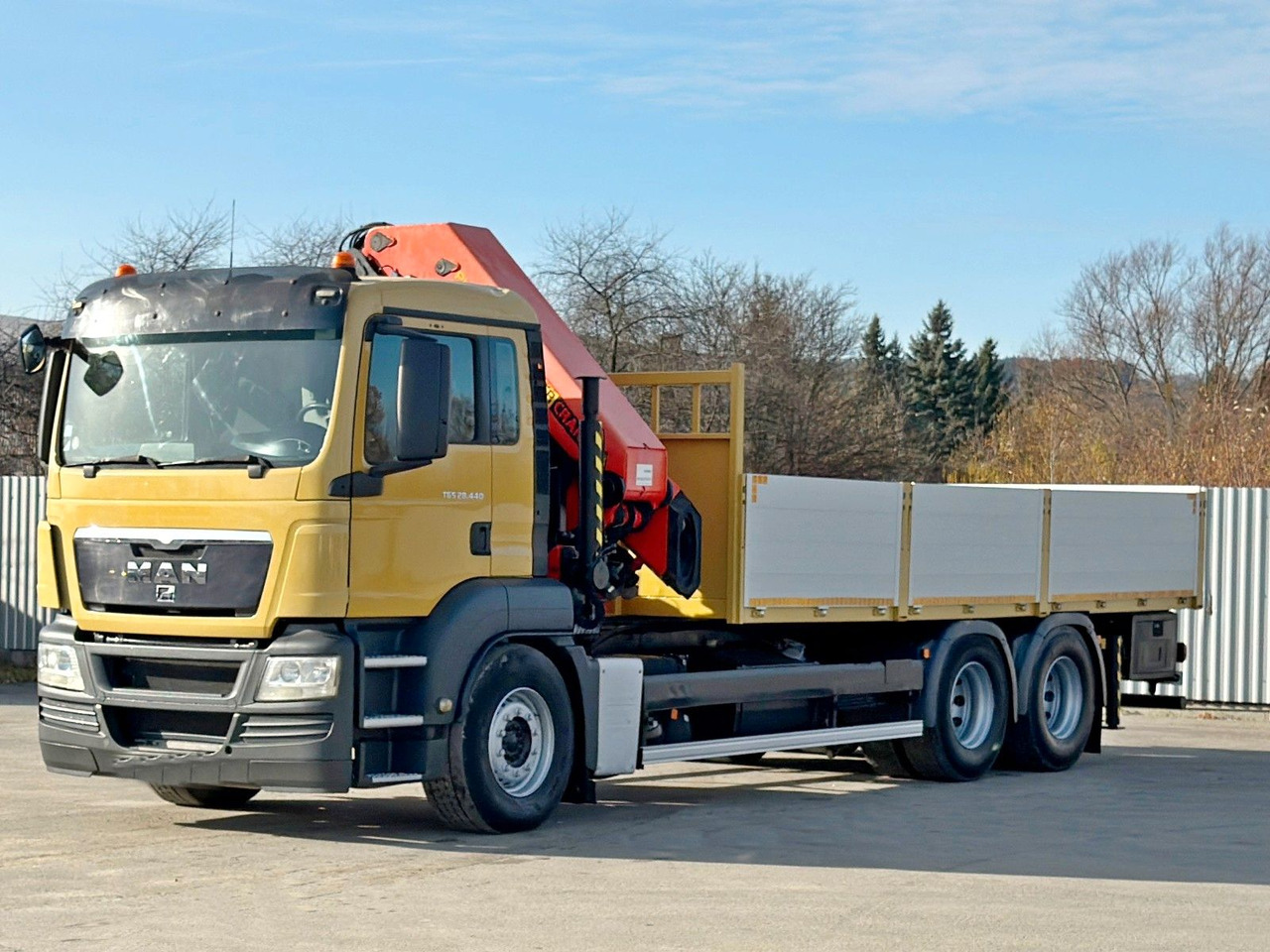 MAN TGS 28.440 Pritsche 6,55* PALFINGER PK 4502 - Vinçli kamyon: fotoğraf 4 MAN TGS 28.440 Pritsche 6,55* PALFINGER PK 4502 - Vinçli kamyon: fotoğraf 4