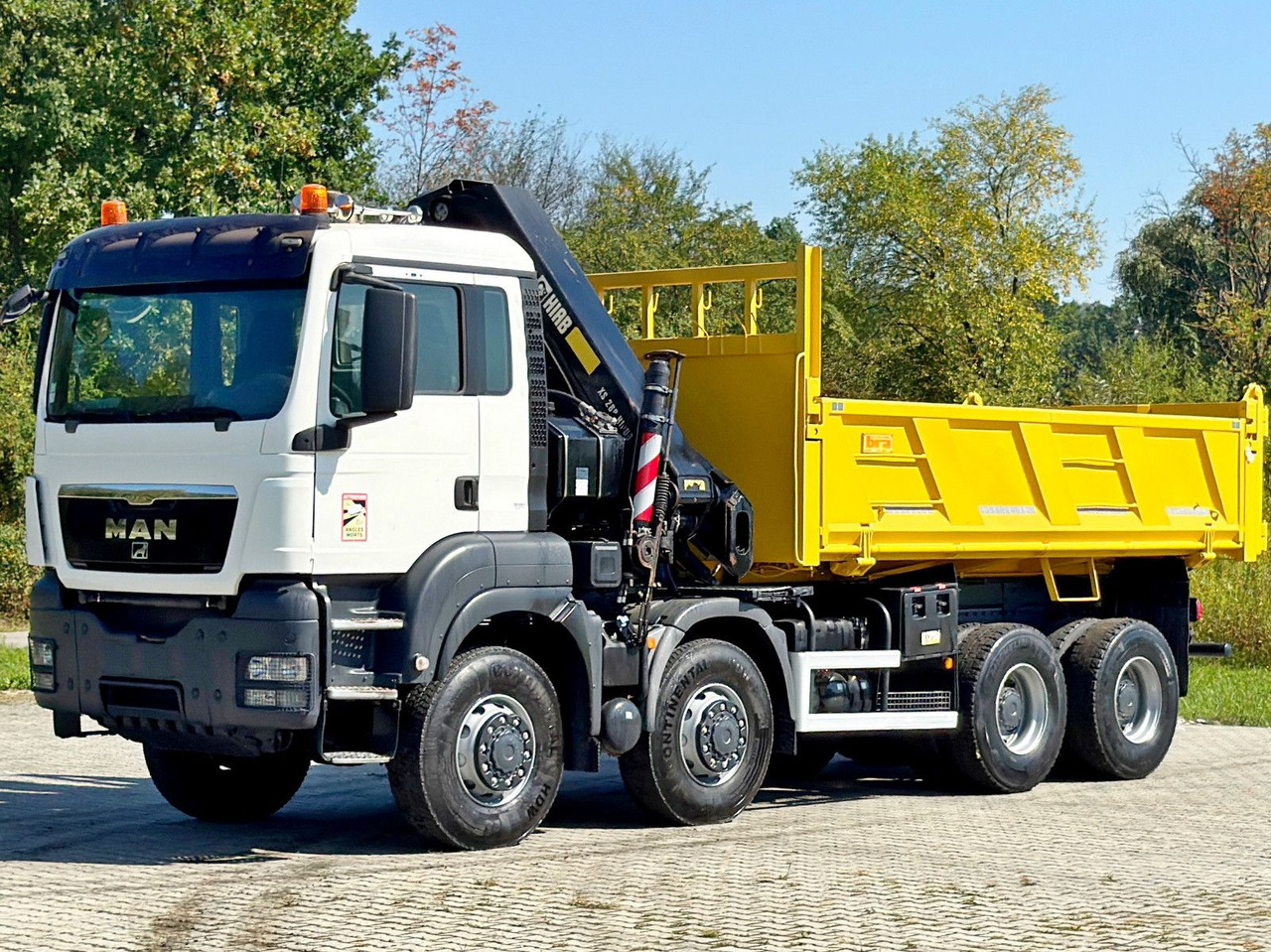 MAN TGS 32.510 * HIAB 288 EP - 5HIDUO/ FUNK * 8x8 - Damperli kamyon, Vinçli kamyon: fotoğraf 5 MAN TGS 32.510 * HIAB 288 EP - 5HIDUO/ FUNK * 8x8 - Damperli kamyon, Vinçli kamyon: fotoğraf 5