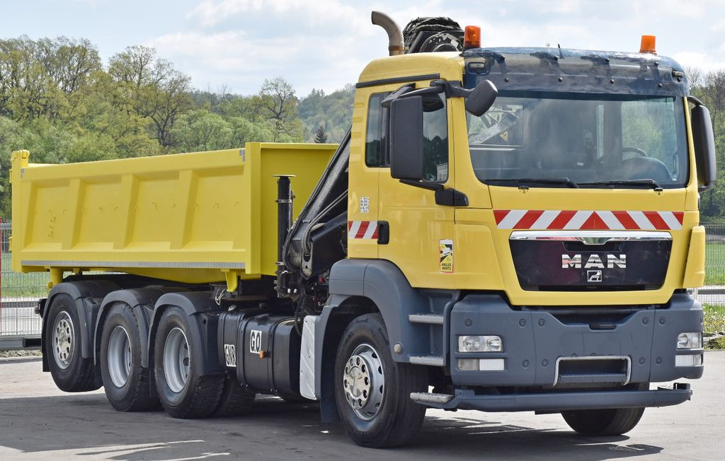 MAN TGS 35.440 * HIAB 122 B-3 DUO / 8x4 - Damperli kamyon, Vinçli kamyon: fotoğraf 4 MAN TGS 35.440 * HIAB 122 B-3 DUO / 8x4 - Damperli kamyon, Vinçli kamyon: fotoğraf 4