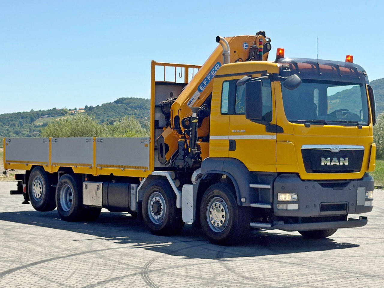MAN TGS 35.480 * EFFER 395/6S + FUNK / 8x4 - Vinçli kamyon: fotoğraf 3 MAN TGS 35.480 * EFFER 395/6S + FUNK / 8x4 - Vinçli kamyon: fotoğraf 3